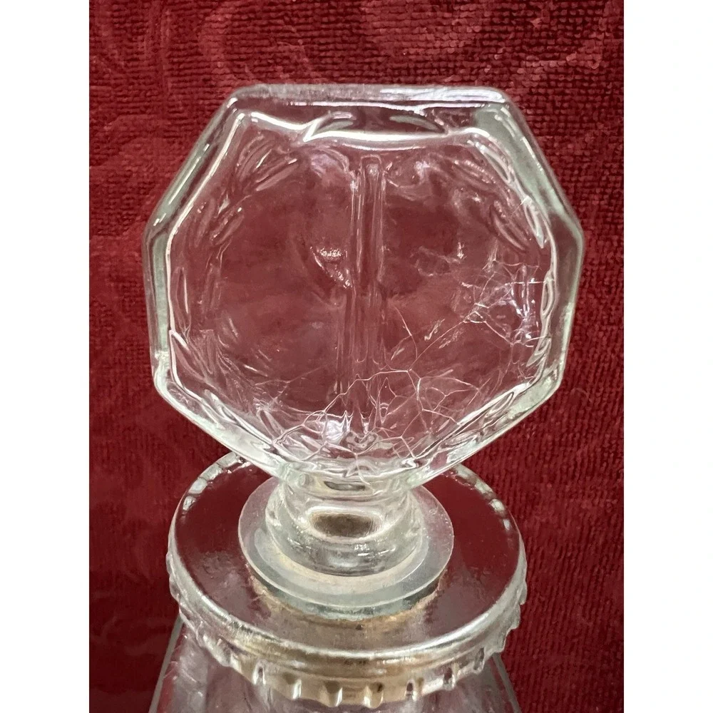 Walkers Deluxe Bourbon Decanter‎  License Plate VTG 70s  AL, LA, IOWA, NJ (1515)